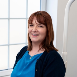 A headshot of Stephanie Ferebee, Receptionist at Total Orthodontics Harrogate