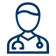 icon of male doctor