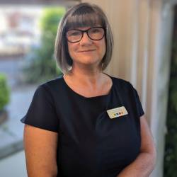  Linda Cummings is a receptionist at Total Orthodontics Belfast Antrim Road