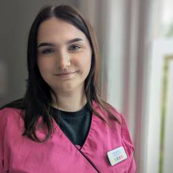  Katie Johnston is a dental nurse at Total Orthodontics Belfast
