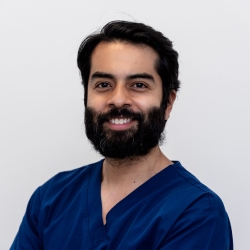 A headshot of Guillermo Madriz Dominguez, Implant Dentist at Total Orthodontics Harrogate