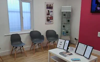 Chairs for patient use in Total Orthodontics Warrington's waiting area